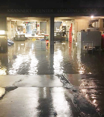Krannert Center 2018 Flood