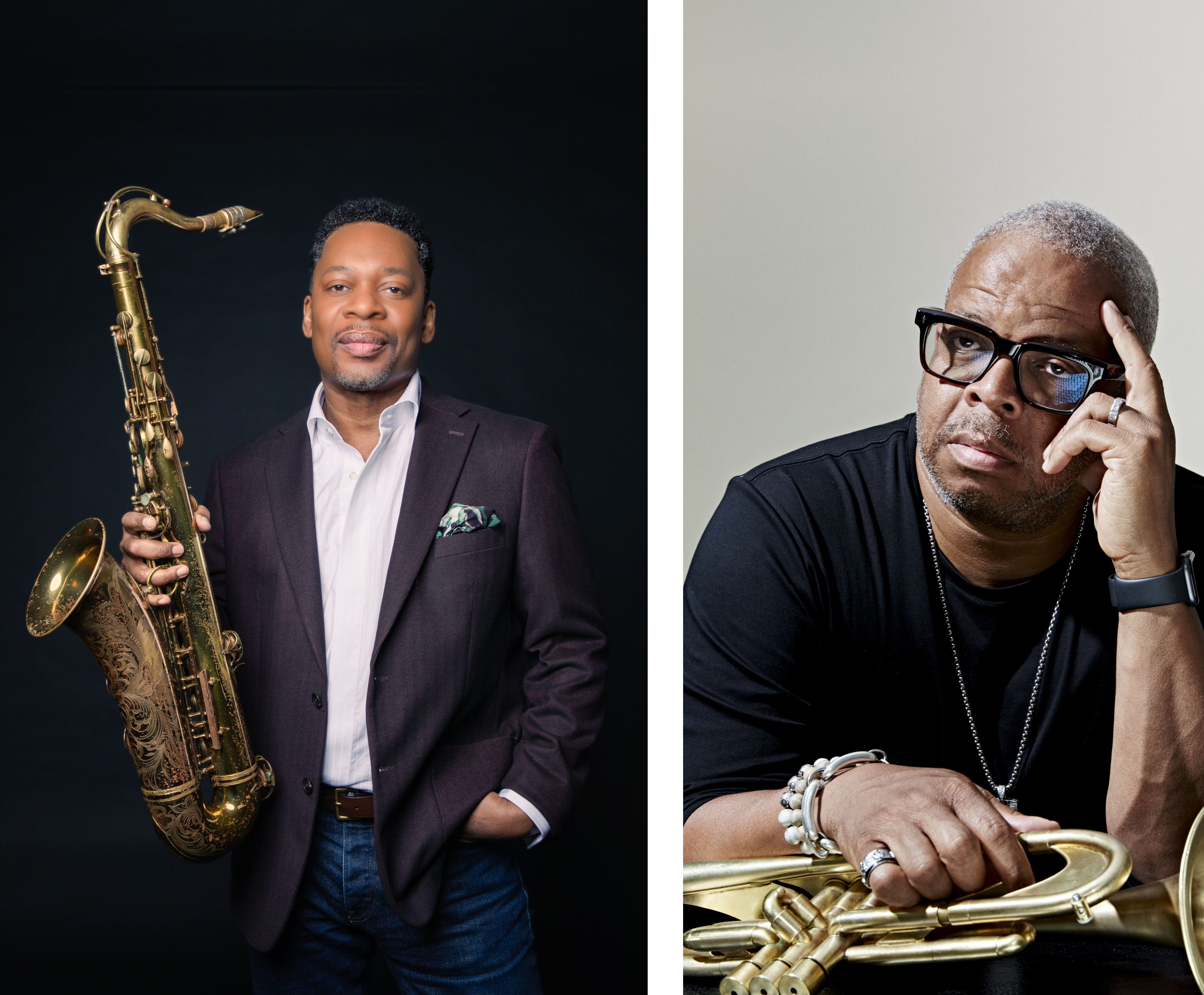 Ravi Coltrane and Terence Blanchard