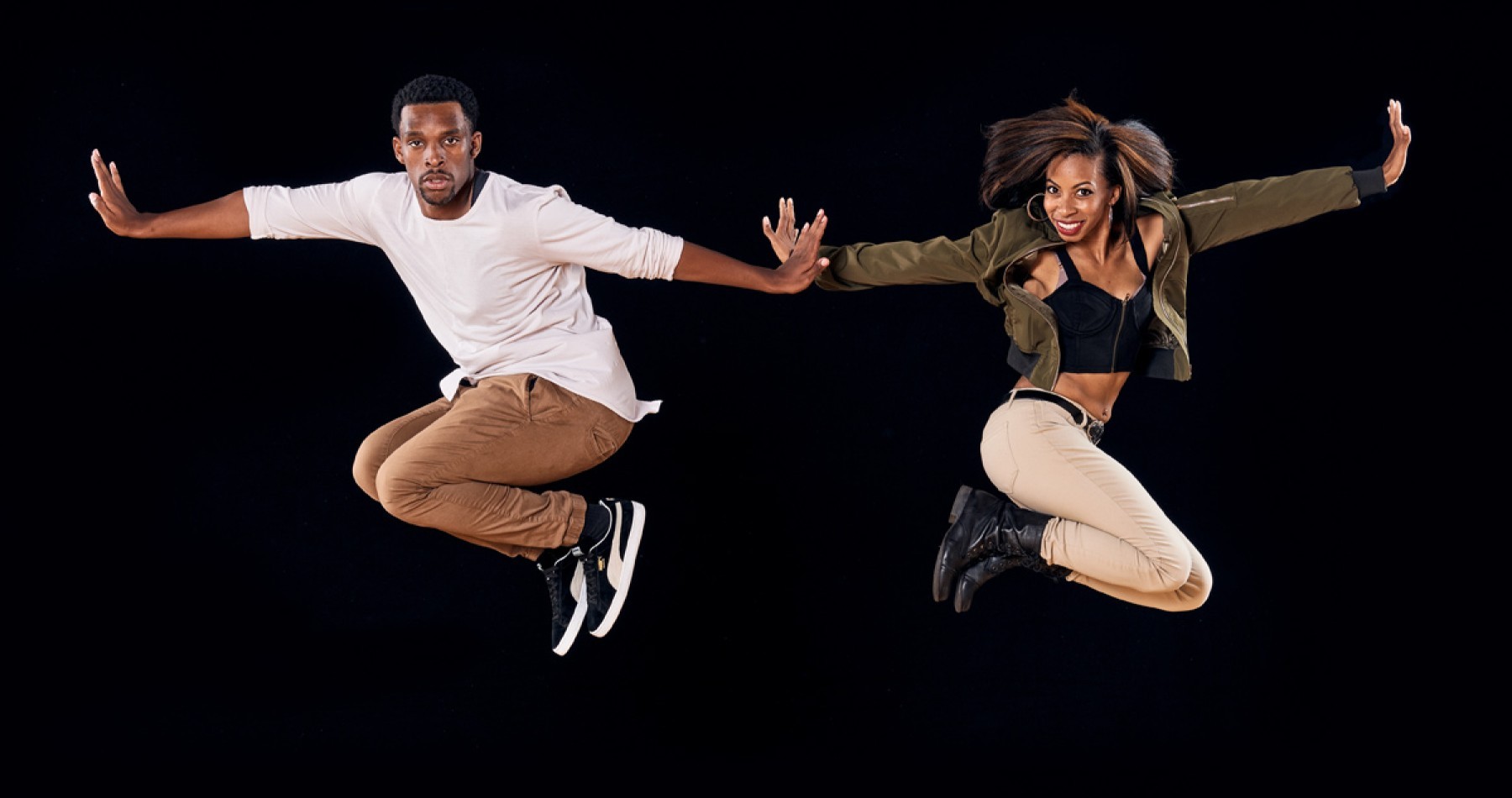 Leigh Foaad aka Breeze-lee and Jackie Lopez aka Miss Funk