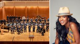 Renee Elise Goldsberry and the Illinois Wind Symphony