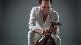 Naseer Shamma Naseer Shamma holding an oud